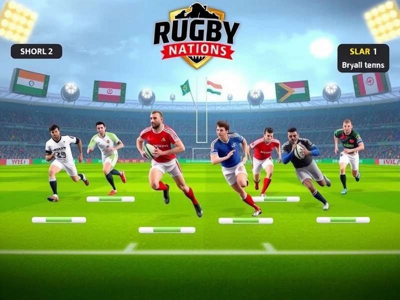 Rugby Nations India Edition gameplay screenshot